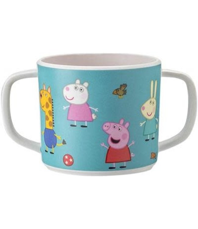 Petit Jour | Peppa Pig | Mok Met Twee Oren | met Afneembare Deksel | 160 ml | +6 mnd