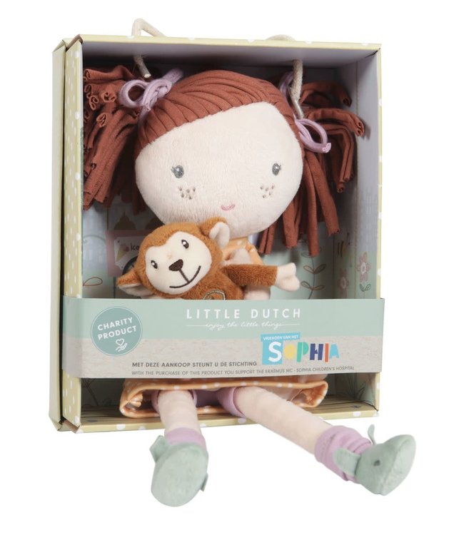 Little Dutch | Stoffen Knuffelpop | Sophia | 35 cm | 1+