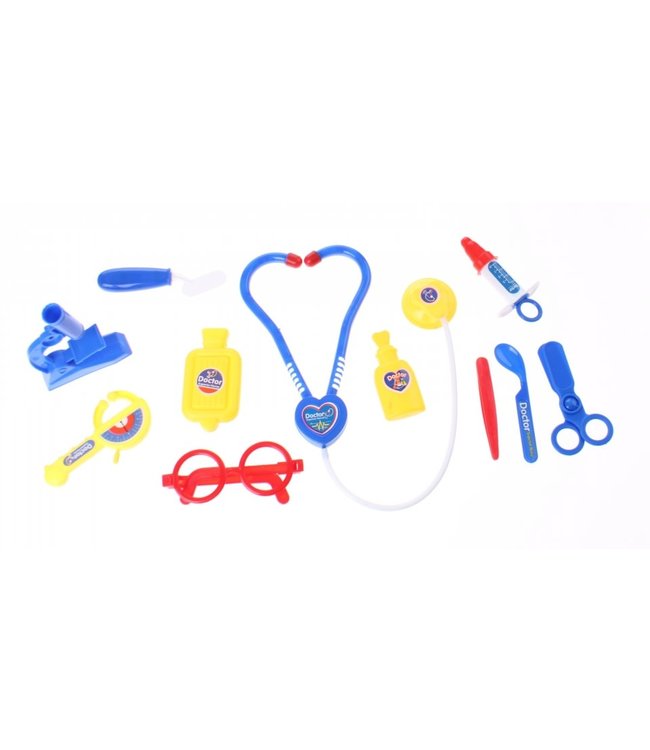 Dokterskoffer | 13 delig | 27 x 22 cm | 3+
