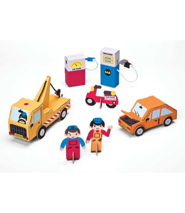 Krooom Wilson Brothers Garage PLayset  4+