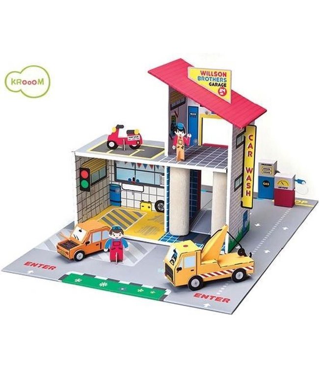 Krooom Wilson Brothers Garage PLayset  4+