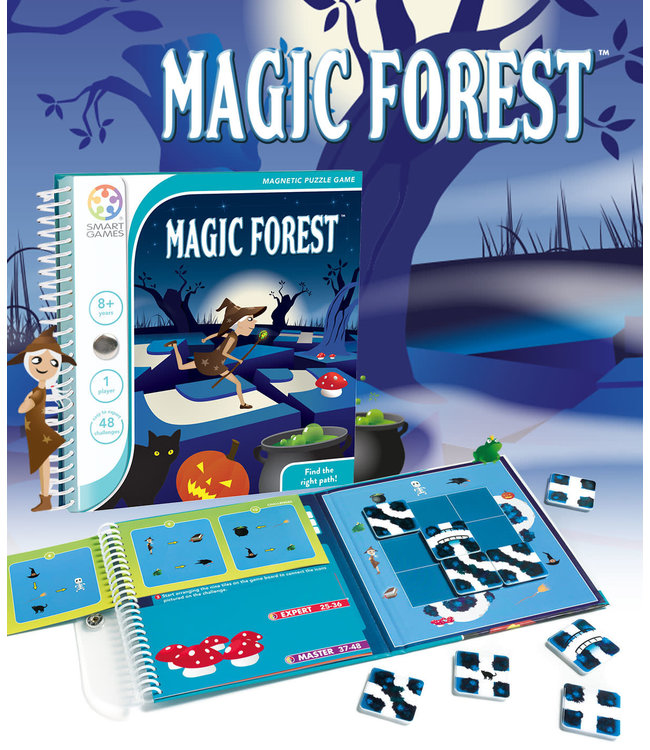 Smartgames | Magnetic Travel Game | Magic Forest | 8+