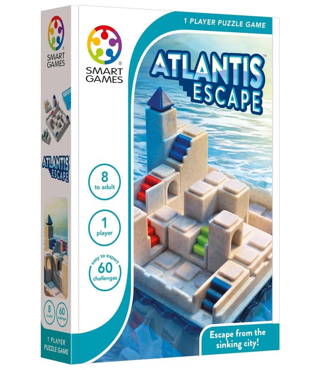 Smartgames | Compact | Atlantis Escape | 8+