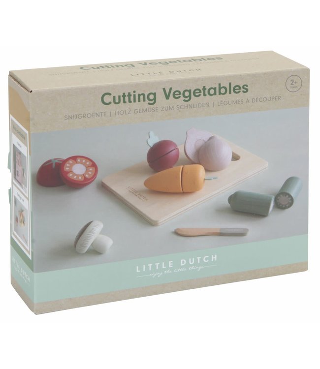 Little Dutch | Houten Snijset | Groenten | 2+