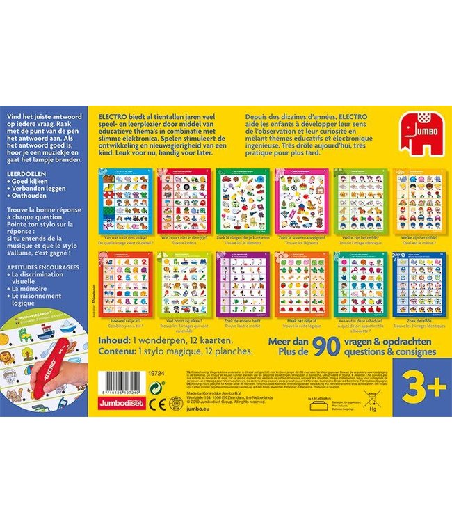 Jumbo | Electro | Wonderpen | Logisch denken | 3+