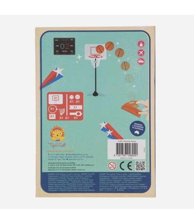 Tiger Tribe | Shooting Hoops | Basketball Game | 5+