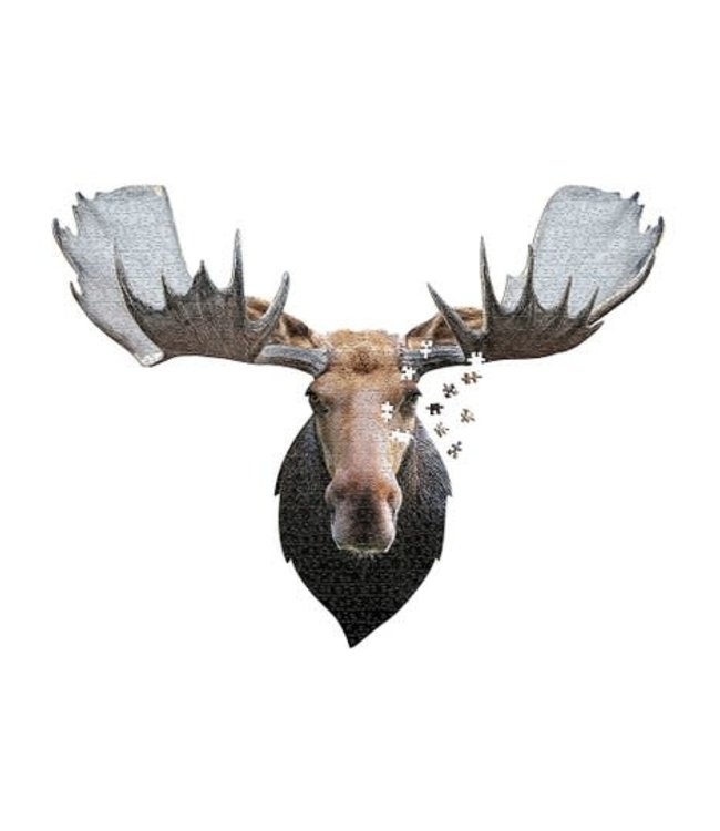 I Am | Head Shaped | Jigsaw Puzzle | Moose | 700 pcs | 10+