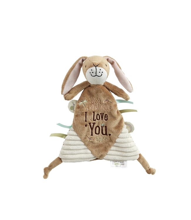 Rainbow Design | Raad eens Hoeveel ik van je Hou | Knuffeldoek | 23 cm | 0+