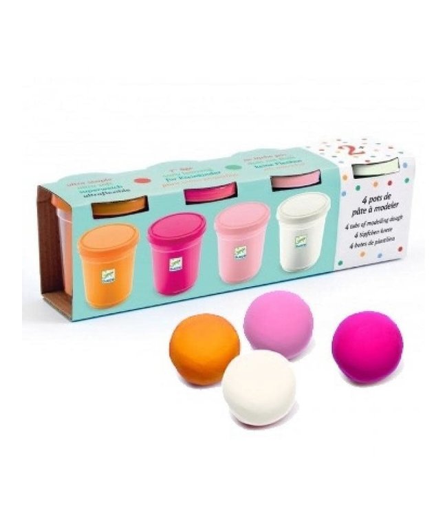 Djeco | Speeldeeg | 4 x 140 gram | Sweet | +18 mnd