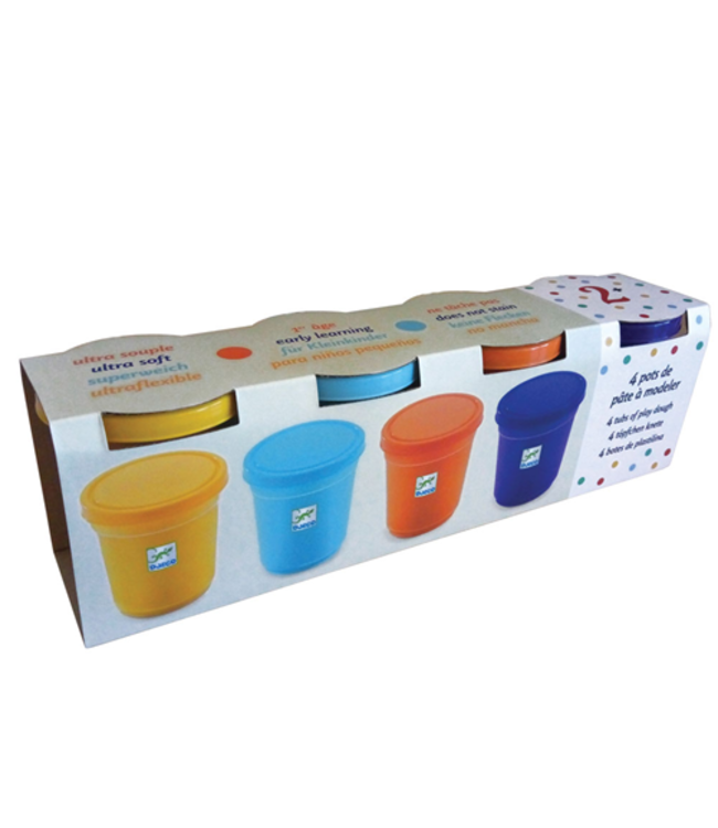 Djeco | Speeldeeg | 4 x 140 gram | Nature | +18 mnd