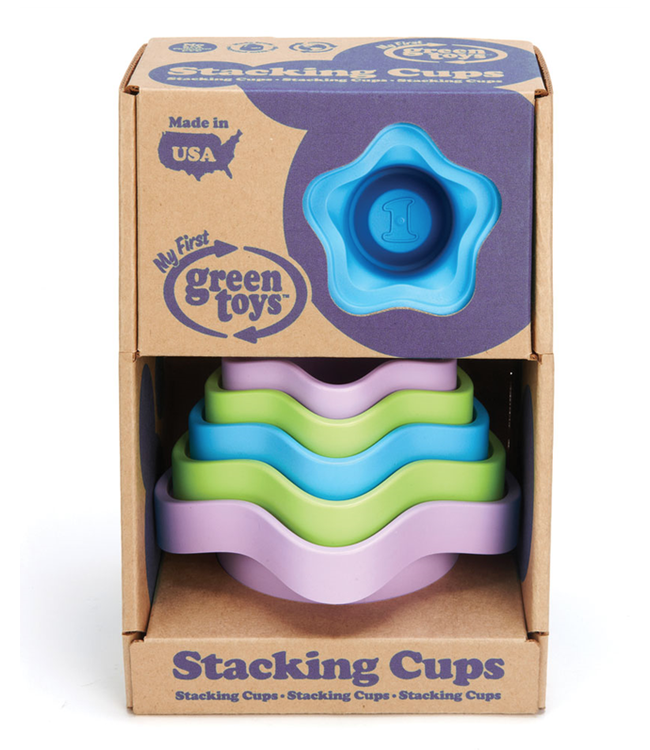 Green Toys | Stacking Cups | + 6 mnd
