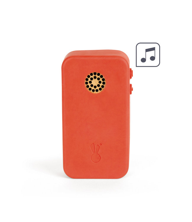 Janod | Houten Telefoon Met Geluid | 14 cm | 1+