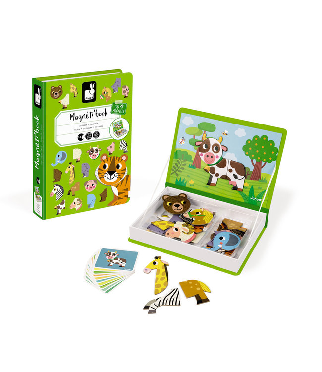 Janod | Magnetibook | Dieren | 3 tot 8 jaar