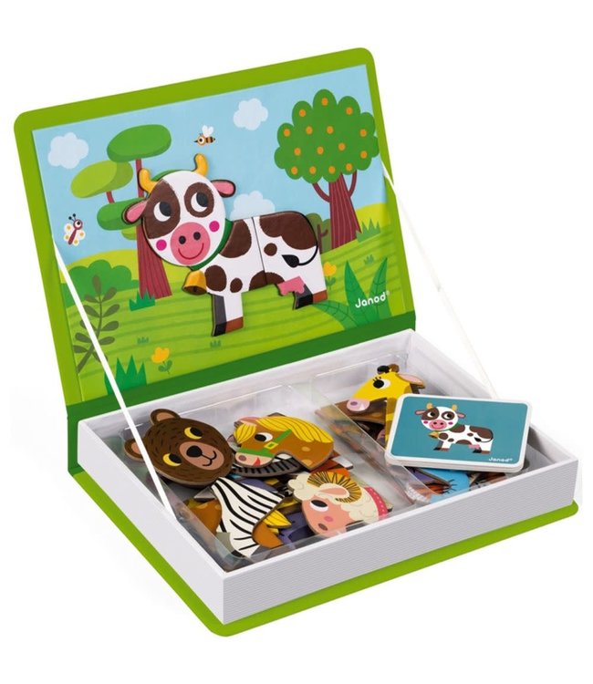 Janod | Magnetibook | Dieren | 3 tot 8 jaar