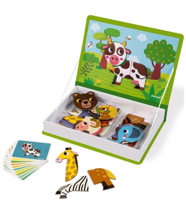 Janod | Magnetibook | Dieren | 3 tot 8 jaar