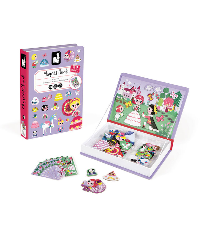 Janod | Magnetibook | Prinsessen | 3 tot 8 jaar