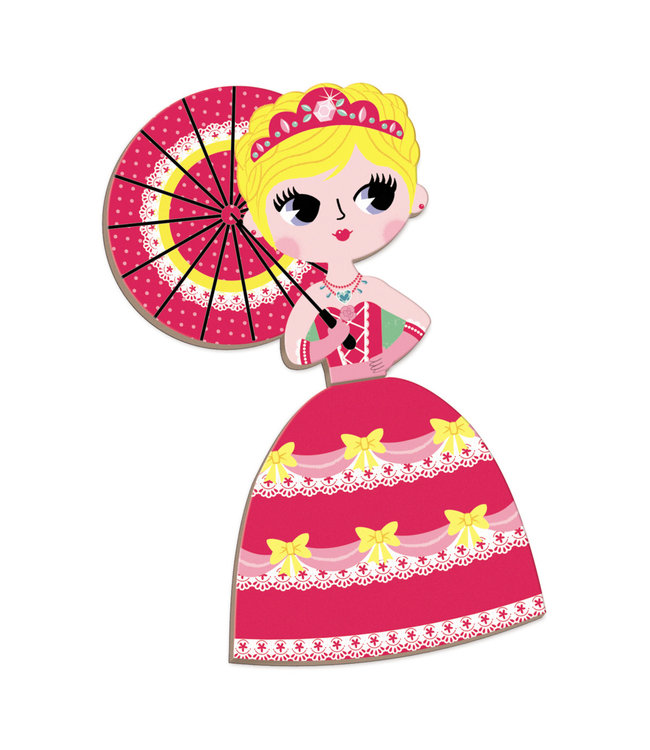 Janod | Magnetibook | Prinsessen | 3 tot 8 jaar