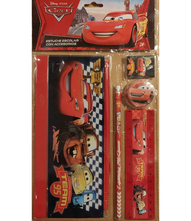 Pencil Case with Accessoires Cars