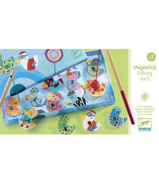 Djeco Djeco | Houten Hengelspel | Magnetisch | Fishing Ducks | 2+