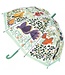 Djeco Djeco | Paraplu | L 68 cm | ø  70 cm | Bloemen en Vogels | 3+