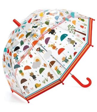 Djeco Djeco | Paraplu | L 68 cm | ø  70 cm | Onder de Regen | 3+