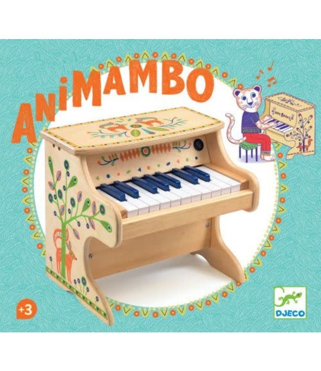 Djeco | Animambo | Electrische Piano | 18 Toetsen | 3+