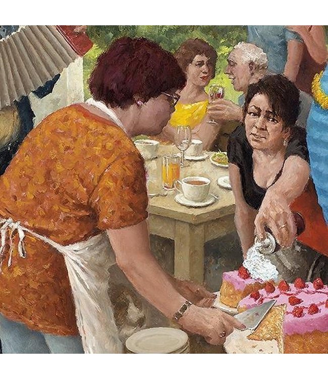 Art Revisited | Marius van Dokkum | 4 x 2 |  Tuinfeest