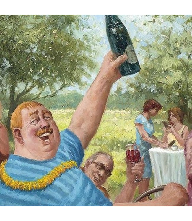 Art Revisited | Marius van Dokkum | 4 x 2 |  Tuinfeest