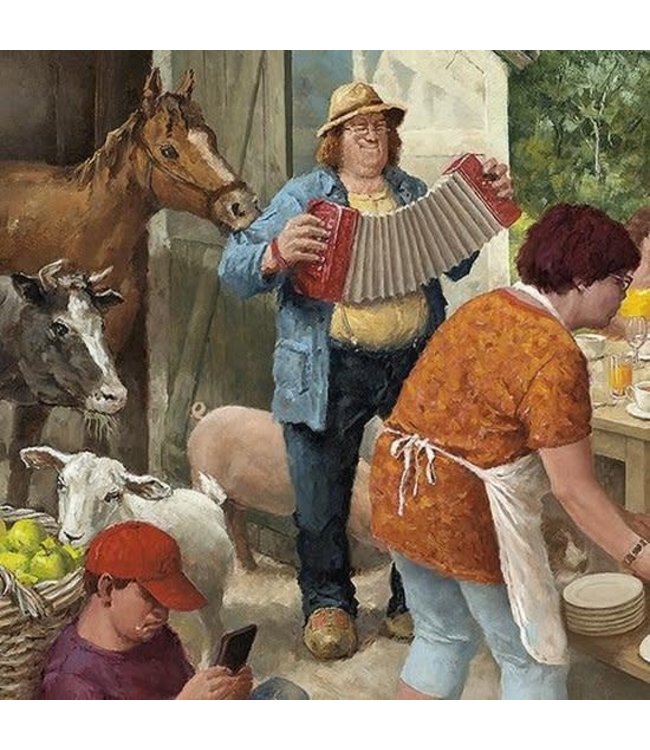 Art Revisited | Marius van Dokkum | 4 x 2 |  Tuinfeest