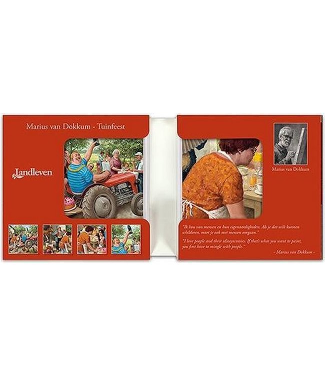 Art Revisited | Marius van Dokkum | 4 x 2 |  Tuinfeest