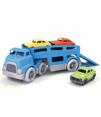 Green Toys Green Toys | Autotransporter inclusief 3 Auto´s | 30 cm  | 3+