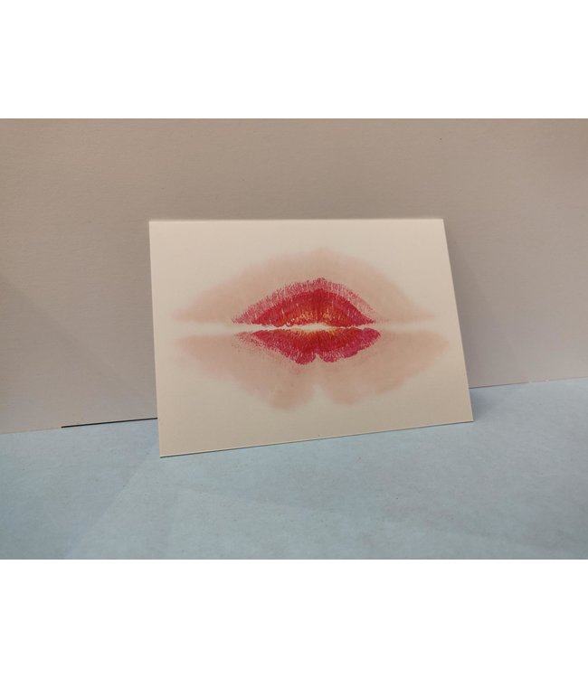 Lenticulaire Kaart Bewegend | Zoenlippen