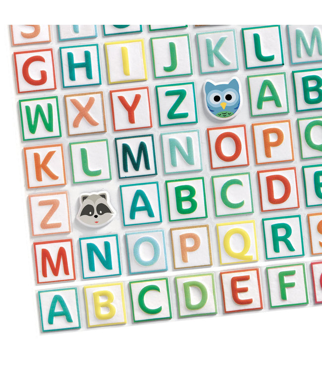 Djeco | Stickers | Alfabet stickers | 3 - 6 jaar