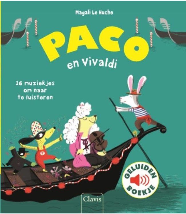 Clavis | Geluidenboek | Paco en Vivaldi | 3+