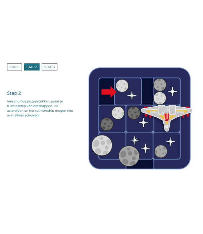 Smartgames | Compact | Asteroid Escape | 8+