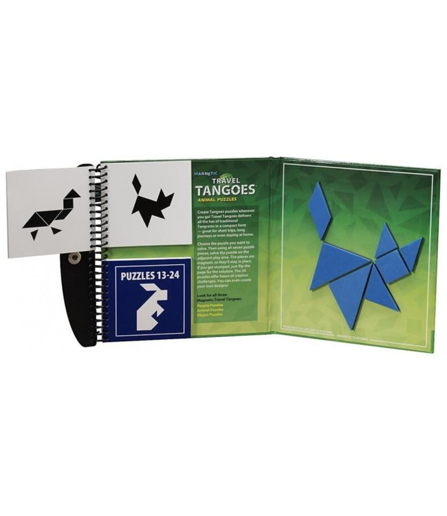 Smartgames | Magnetic Travel Game | Tangoes | Animals | 6+