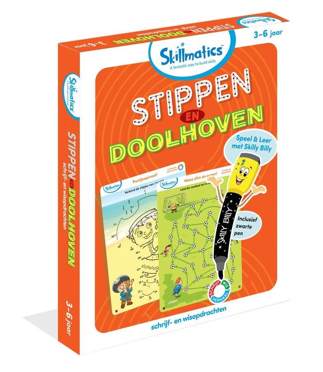 Skillmatics | Stippen en Doolhoven | 3 - 6 jaar