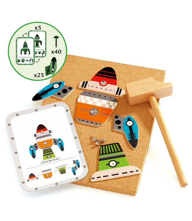 Djeco | Hamertje Tik | Space | 4+