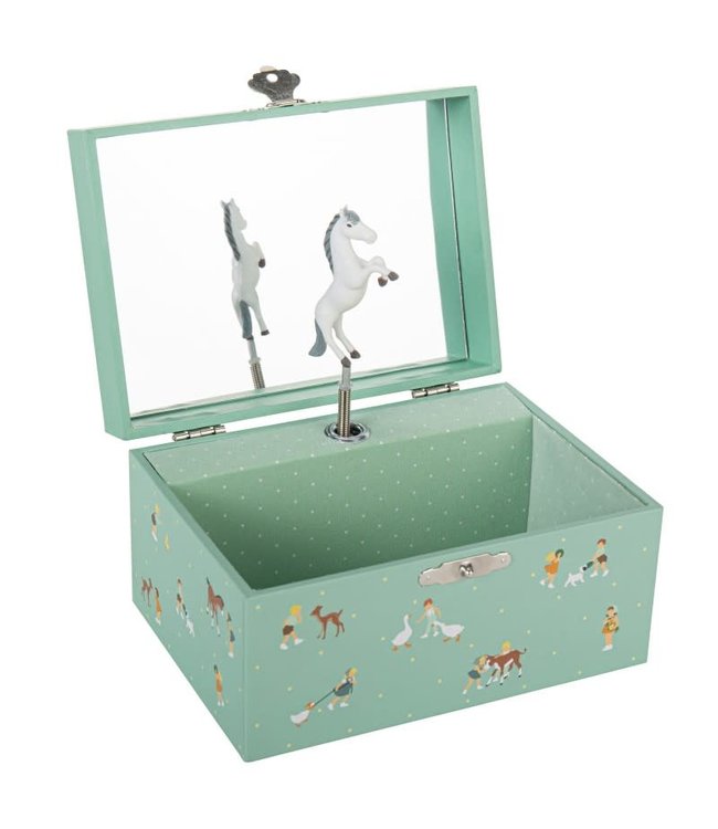 Trousselier | Musical Box | Jeugdherinnering © Jeanne Lagarde | Ganzen | C.von Weber| Invitation to the Dance