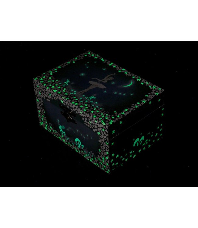 Trousselier | Musical Box | Ballet Dancer | Figurine Ballerina | Tchaikovsky| het Zwanenmeer