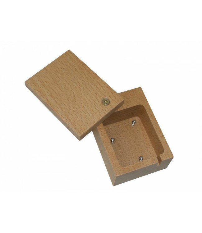 Houten Kistje Voor Muziekmechaniek