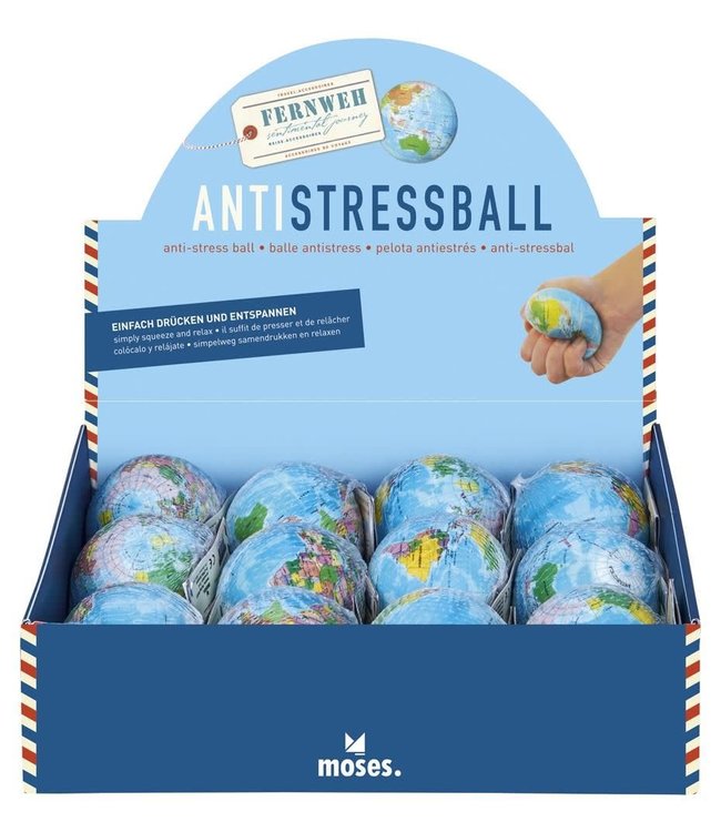 Moses | Anti Stress Bal | Wereldbol | 5+