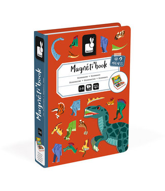 Janod Janod | Magnetibook | Dinosaurus | 3 - 8 jaar