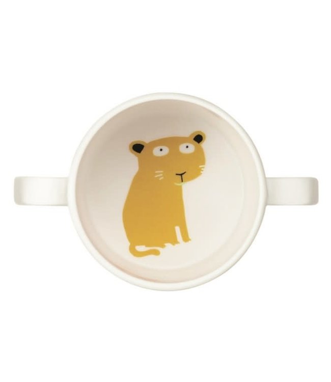 Petit Jour | Savanne | Mok Met Twee Oren | met Afneembare Deksel | 160 ml | +6 mnd