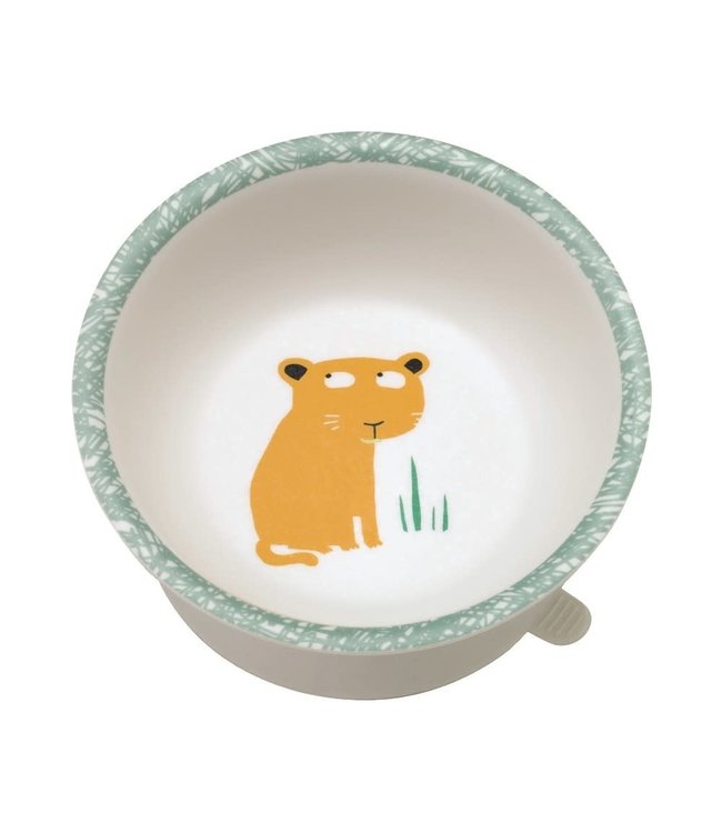 Petit Jour Paris | Savanne | Kommetje met Zuignap en Lepel | +6 mnd