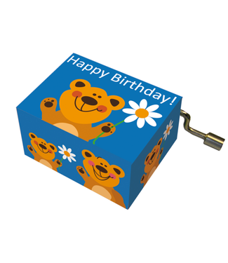 Fridolin Fridolin | Muziekmechaniek | Bear with a flower | Happy Birthday