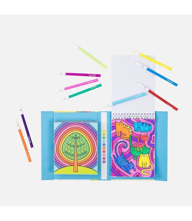 Tiger Tribe | Colour By Numbers | Rainbow Garden | 5+