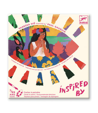 Djeco Djeco | Create with Stickers | Inspired by | Paul Gauguin | 5 - 99 jaar