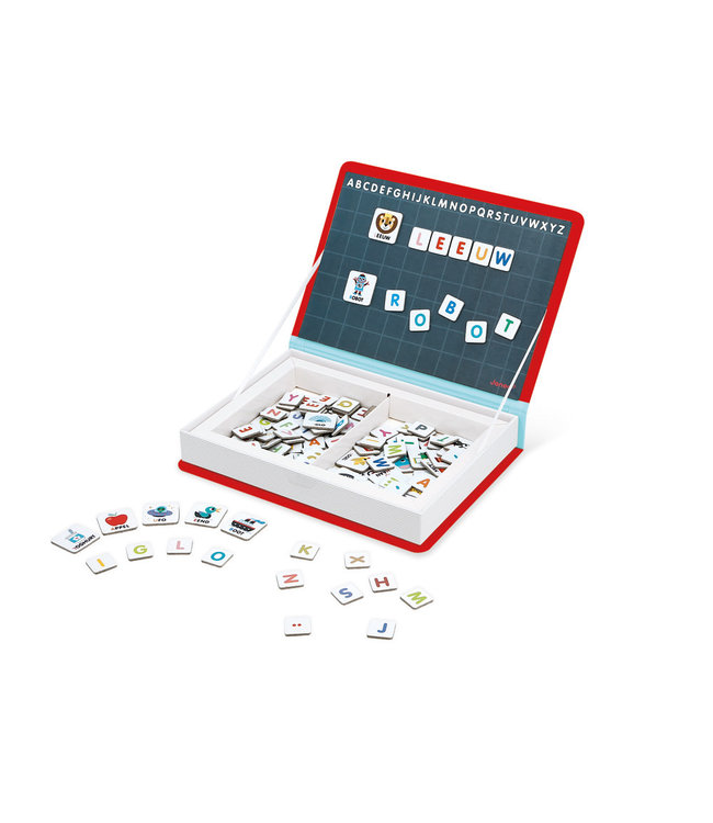 Janod | Magnetibook | Alfabet Nederlandstalig! | 3 tot 8 jaar