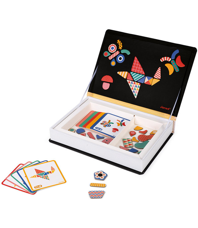 Janod | Magnetibook | Mozaiek Moduloform | 3 tot 8 jaar